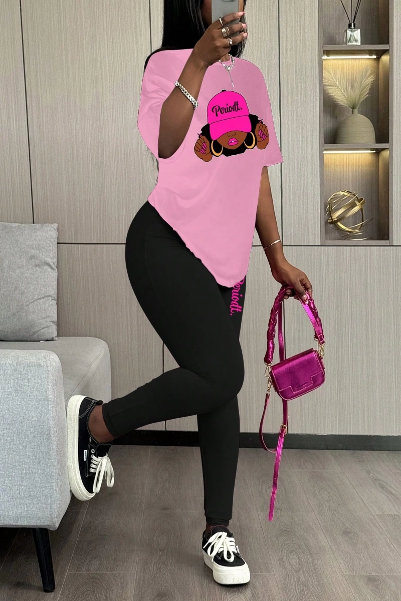 Kadın 2Lİ TAKIM OVERSİZE Trend T-shirt Şort Model 5082