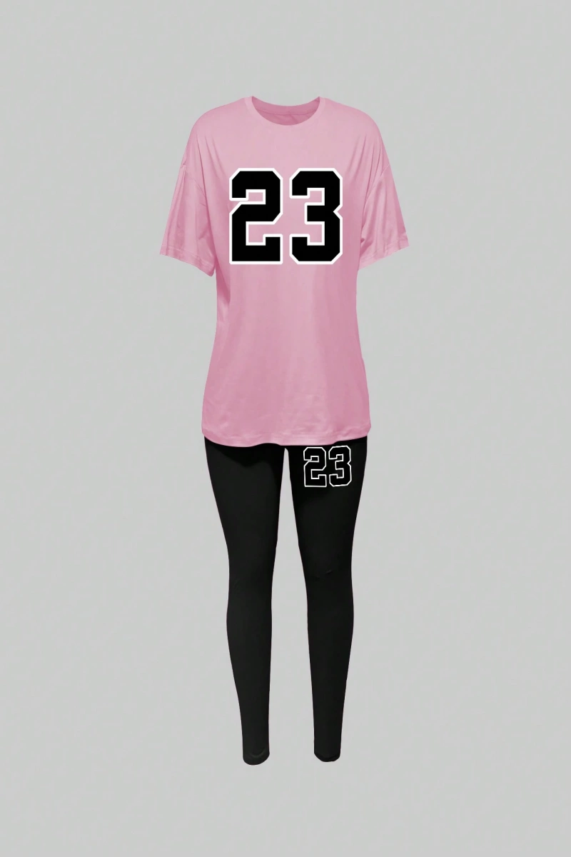 Kadın 2Lİ TAKIM OVERSİZE Trend T-shirt Şort Model 5082