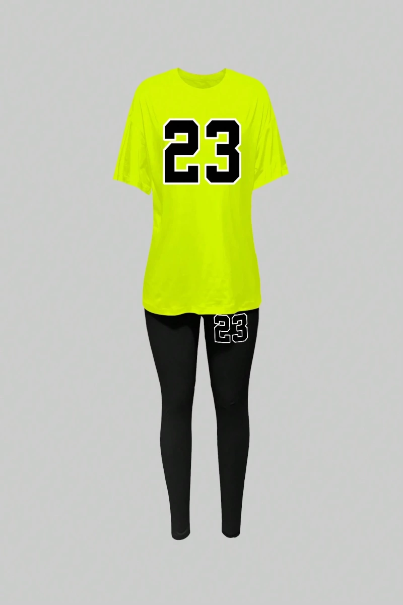 Kadın 2Lİ TAKIM OVERSİZE Trend T-shirt Şort Model 5082