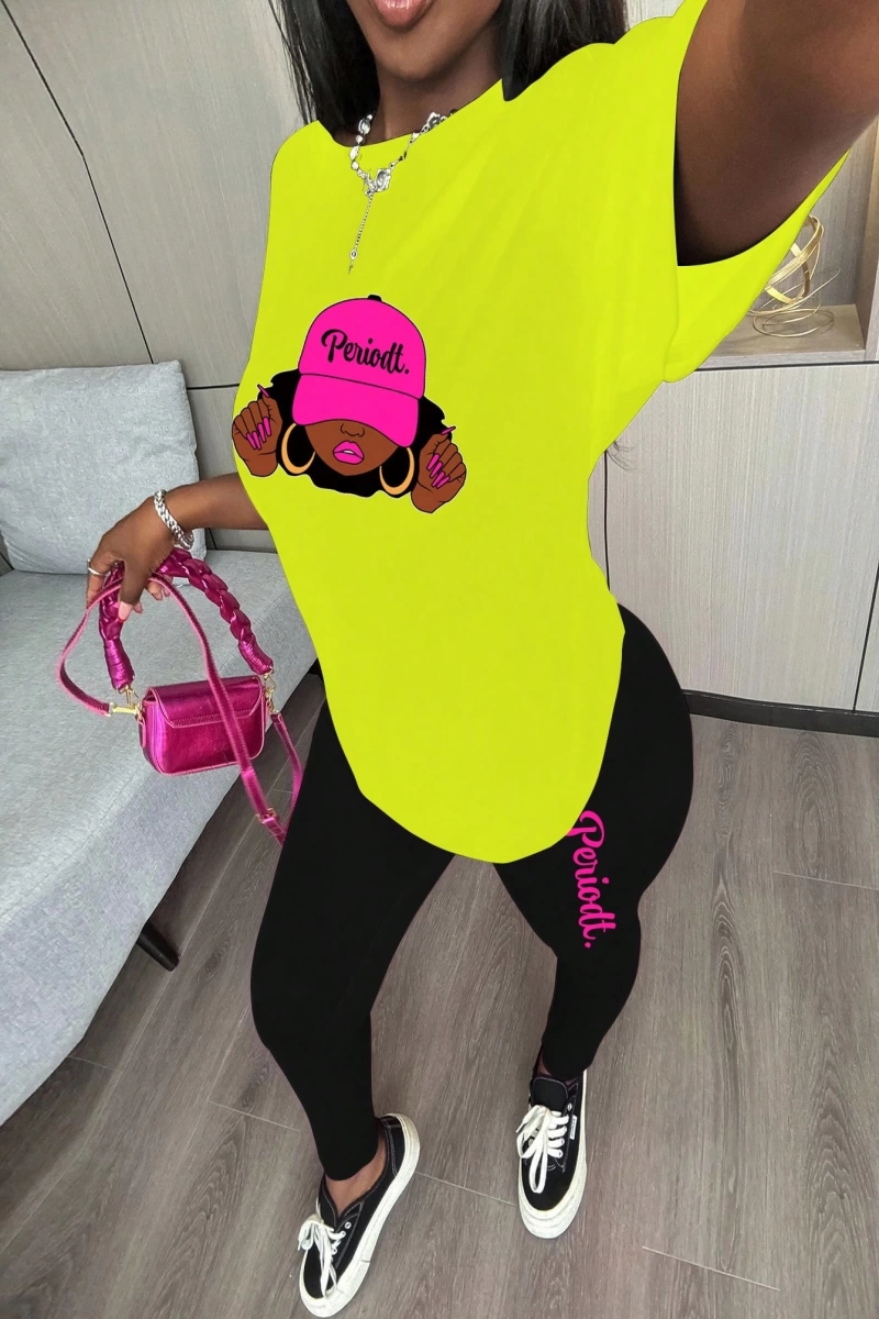 Kadın 2Lİ TAKIM OVERSİZE Trend T-shirt Şort Model 5082
