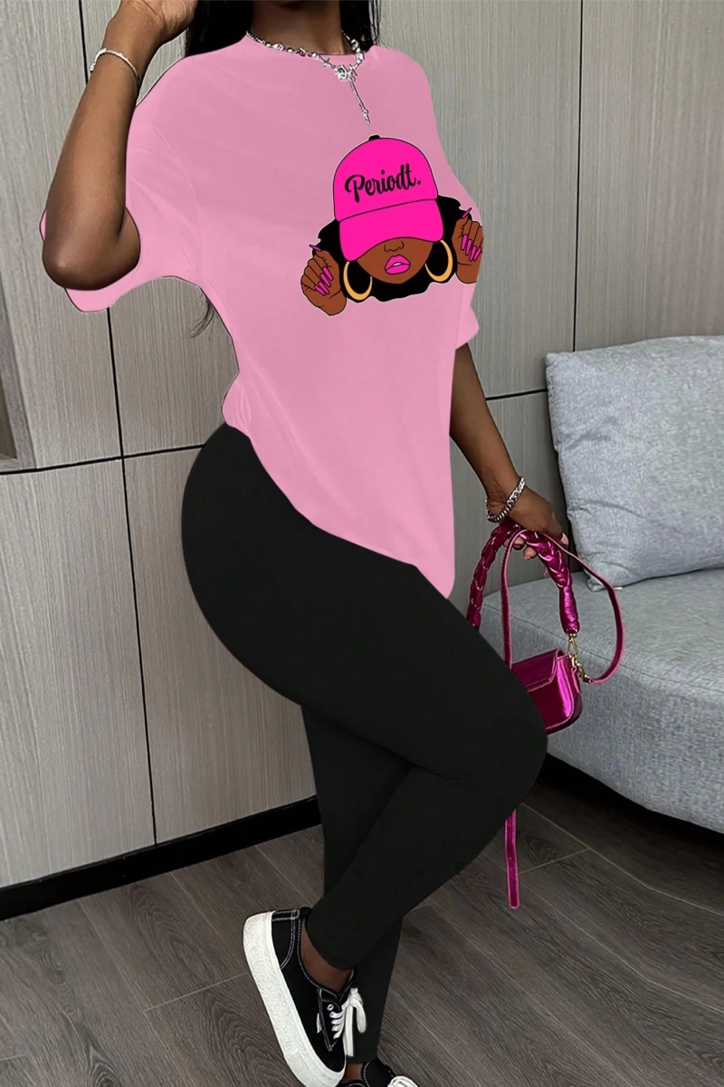 Kadın 2Lİ TAKIM OVERSİZE Trend T-shirt Şort Model 5082