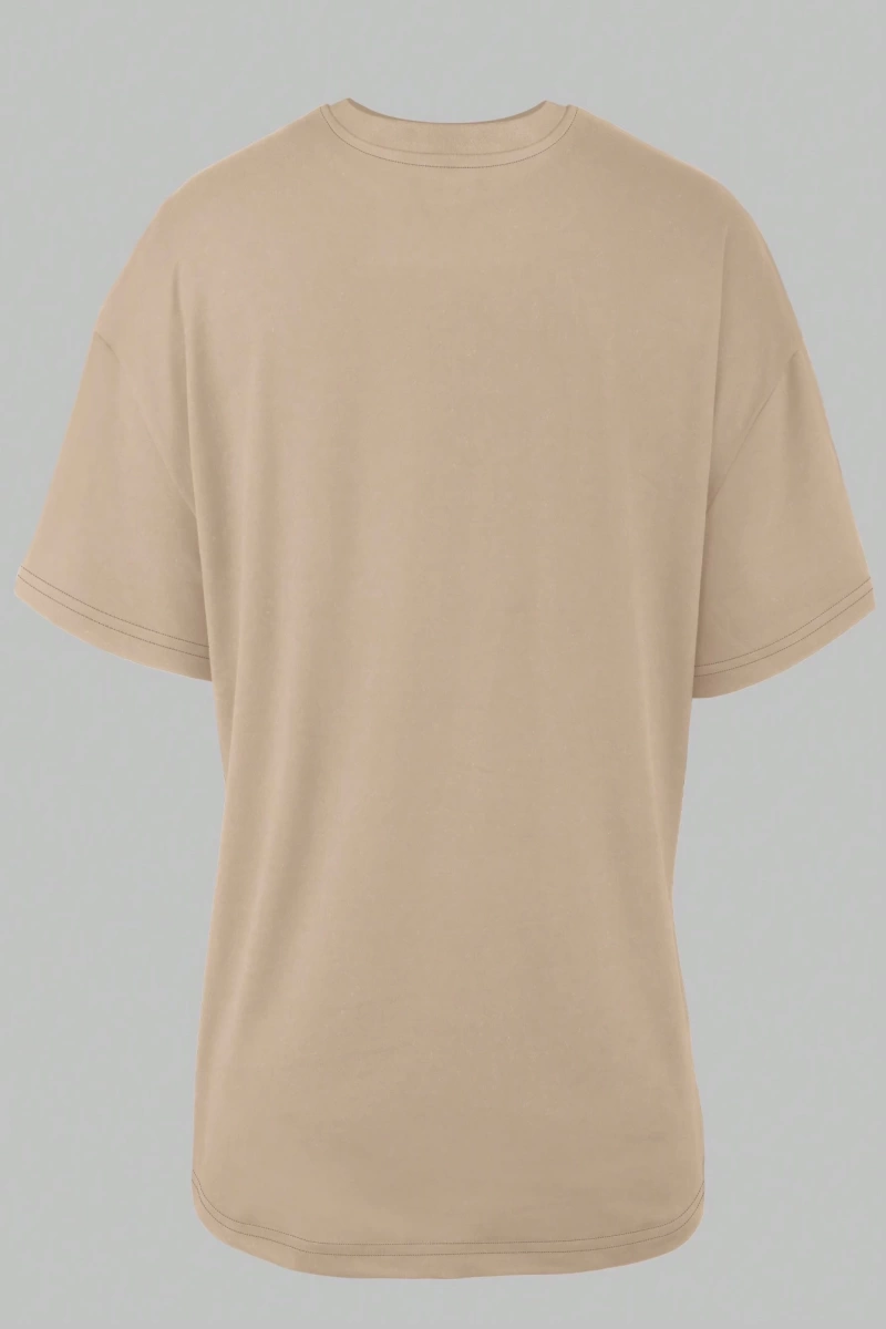 Kadın 2Lİ TAKIM OVERSİZE Trend T-shirt Şort Model 5089