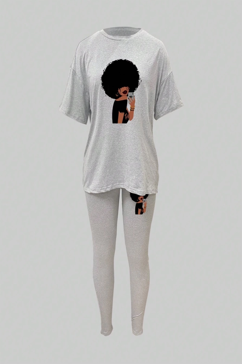 Kadın 2Lİ TAKIM OVERSİZE Trend T-shirt Şort Model 5099