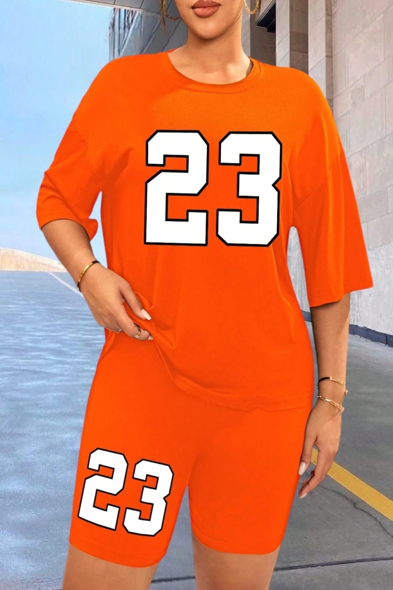 Kadın 2Lİ TAKIM OVERSİZE Trend T-shirt Şort Model 5103