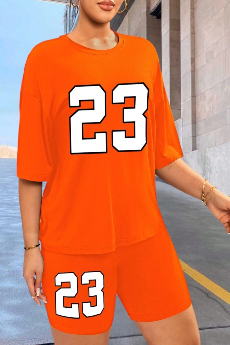 Kadın 2Lİ TAKIM OVERSİZE Trend T-shirt Şort Model 5103
