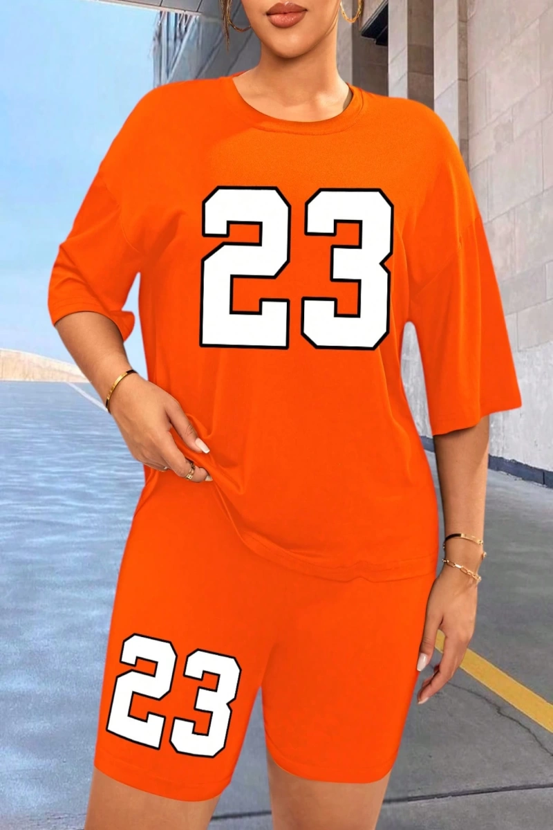 Kadın 2Lİ TAKIM OVERSİZE Trend T-shirt Şort Model 5103