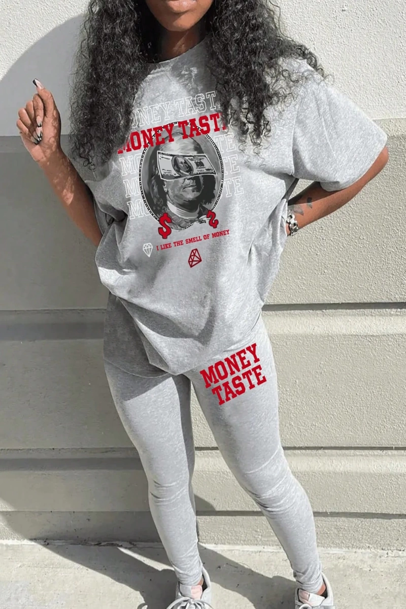 Kadın 2Lİ TAKIM OVERSİZE Trend T-shirt Şort Model 5105
