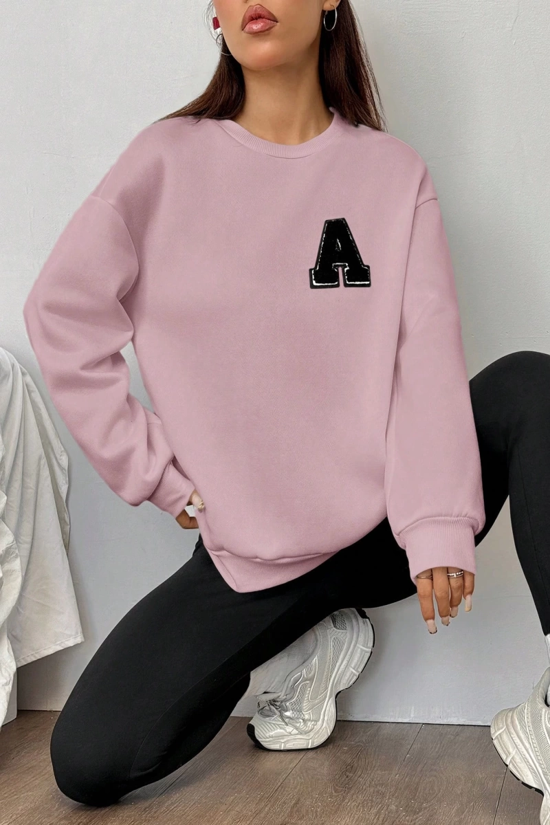 Kadın 2Lİ TAKIM OVERSİZE Trend T-shirt Şort Model 5107