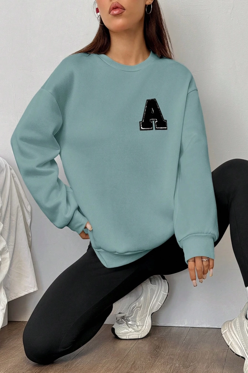 Kadın 2Lİ TAKIM OVERSİZE Trend T-shirt Şort Model 5107