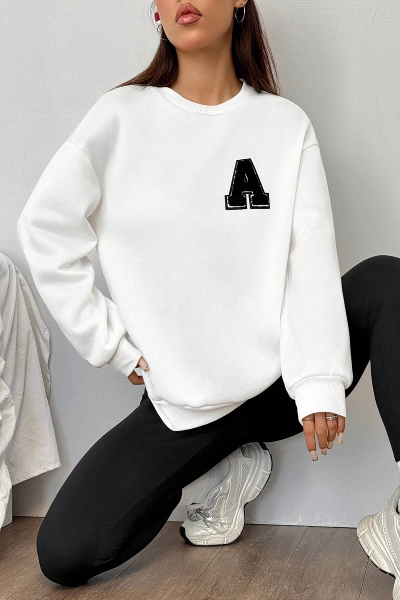 Kadın 2Lİ TAKIM OVERSİZE Trend T-shirt Şort Model 5107