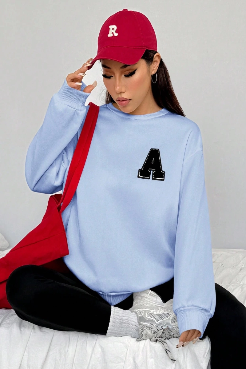 Kadın 2Lİ TAKIM OVERSİZE Trend T-shirt Şort Model 5107