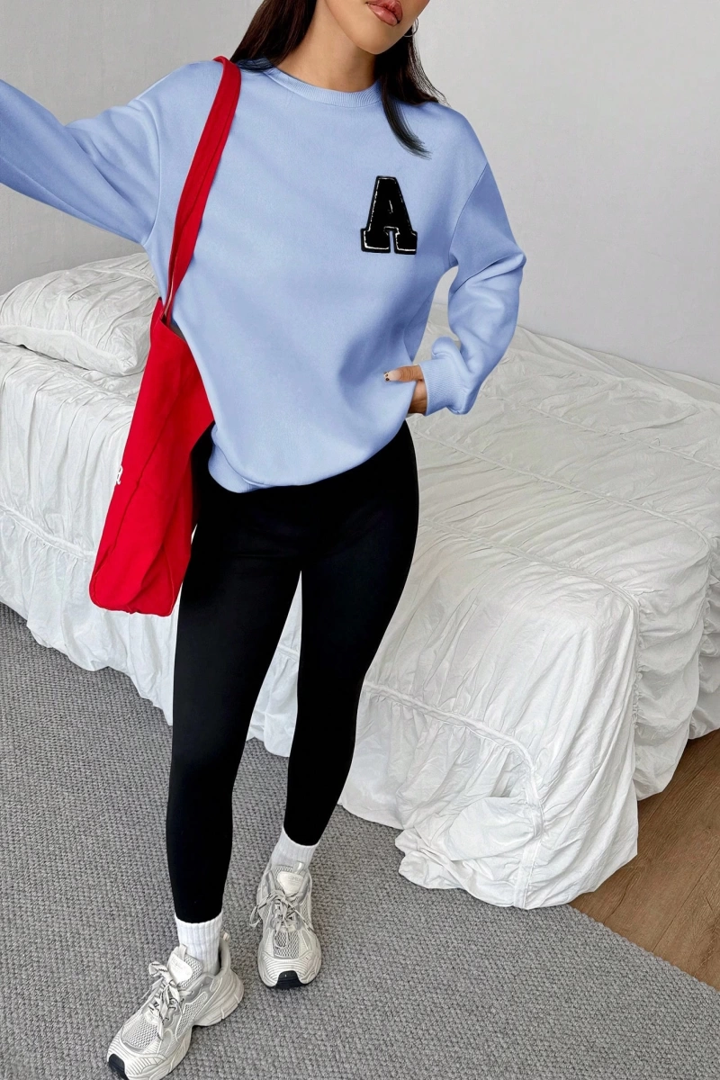 Kadın 2Lİ TAKIM OVERSİZE Trend T-shirt Şort Model 5107
