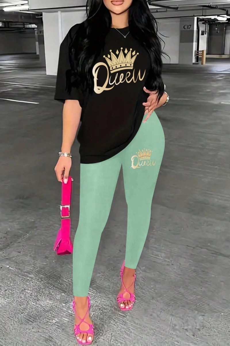 Kadın 2Lİ TAKIM OVERSİZE Trend T-shirt Şort Model 5121