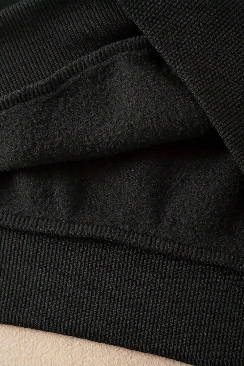 Kadın 2 Parça Takım Rahat Kelebek Baskılı Sweatshirt Ve Pantolon