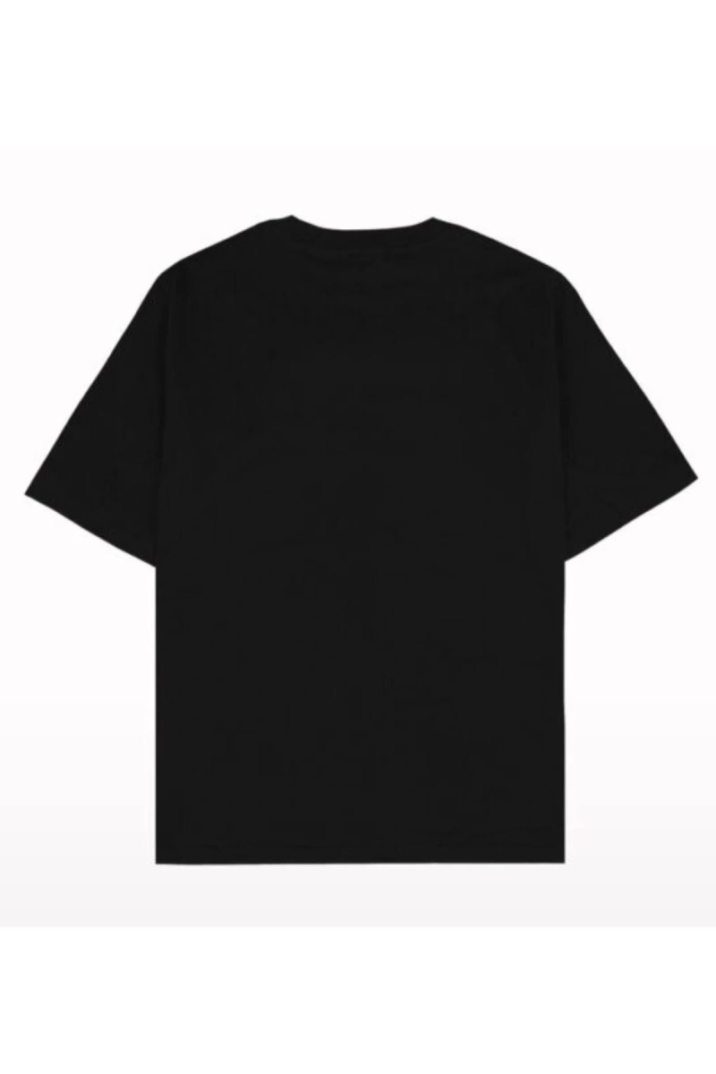 Kadın Artrepreneur Baskılı Oversize Bisiklet Yaka Tshirt