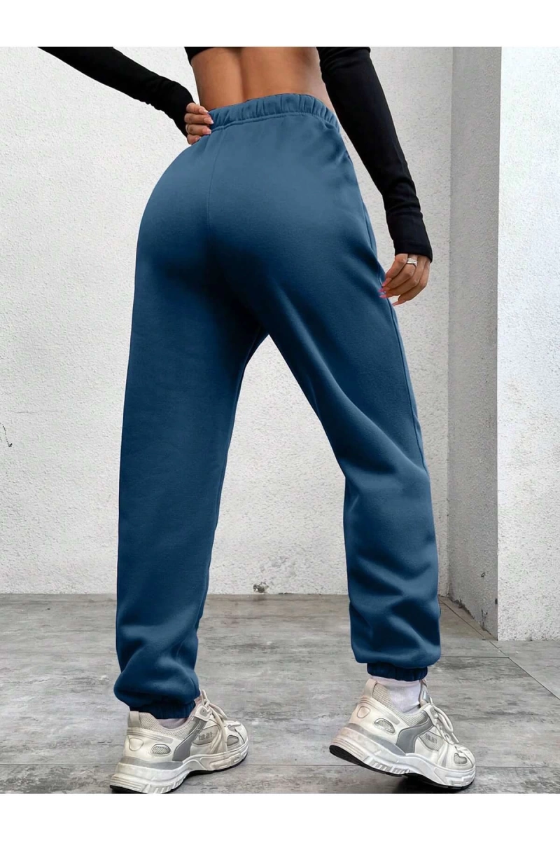 Kadın Büzgülü Bel ve Elastik Etek Jogger Pantolon