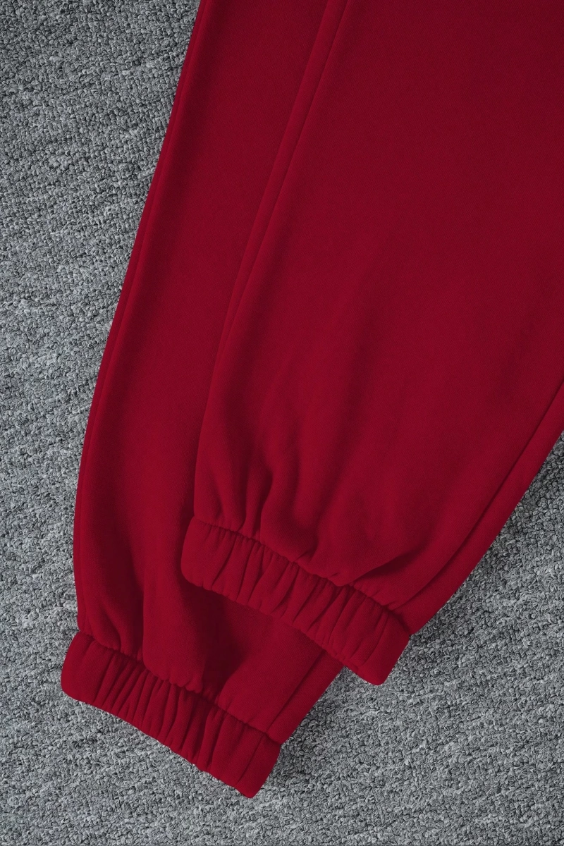 Kadın İki Parçalı Yuvarlak Yaka Kapşonlu Sweatshirt ve Eşofman Altı Sonbahar ve Kış Sezonu İç