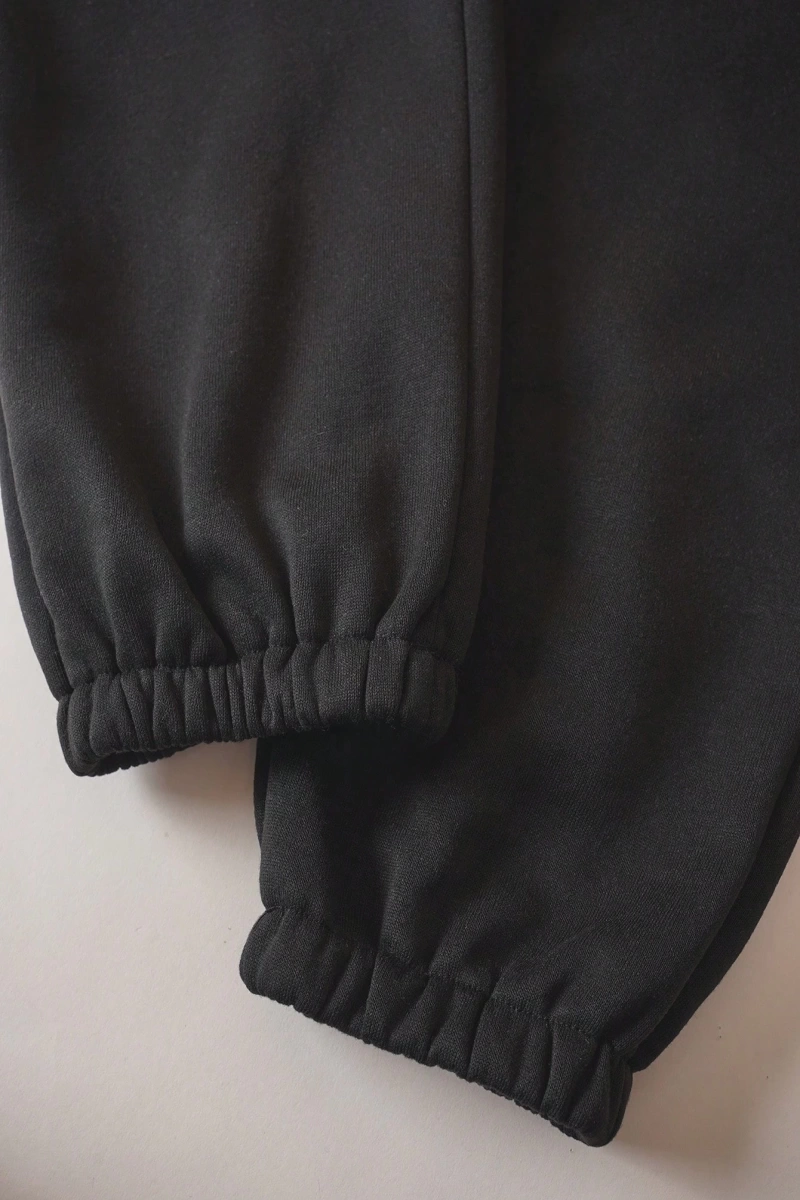 Kadın Kapşonlu Bağcıklı Sweatshirt ve Eşofman Altı Takımı