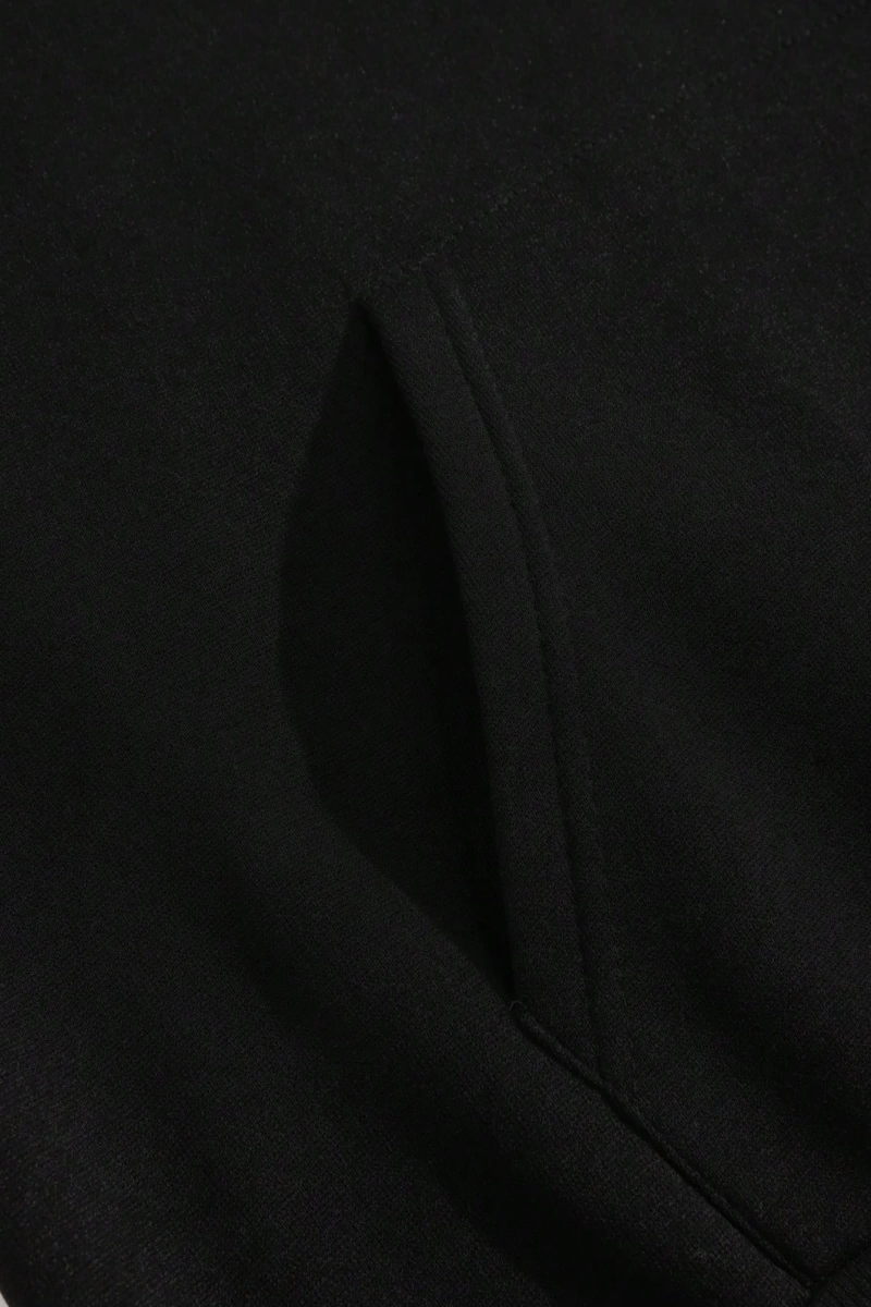 Kadın Kapşonlu Bağcıklı Sweatshirt ve Eşofman Altı Takımı