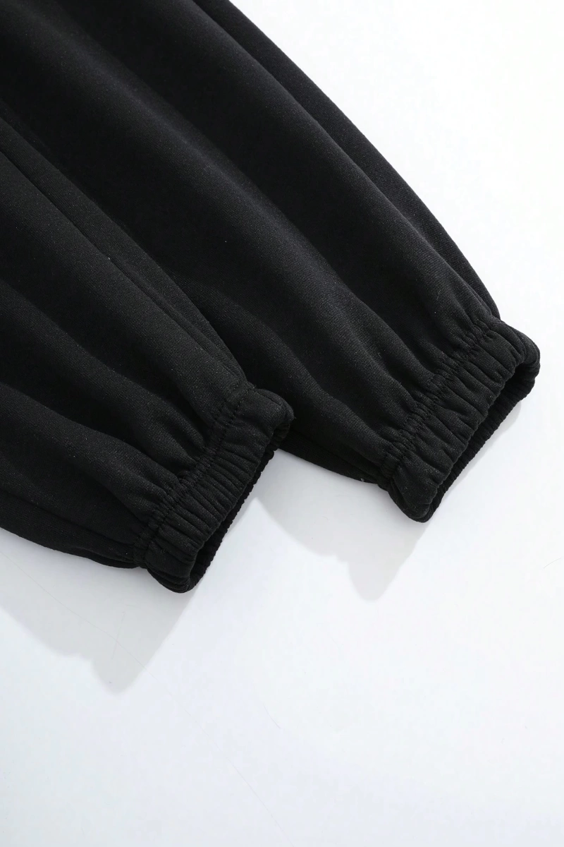 Kadın Kapşonlu Bağcıklı Sweatshirt ve Eşofman Altı Takımı