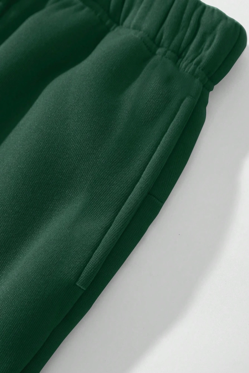 Kadın Kapşonlu Bağcıklı Sweatshirt ve Eşofman Altı Takımı