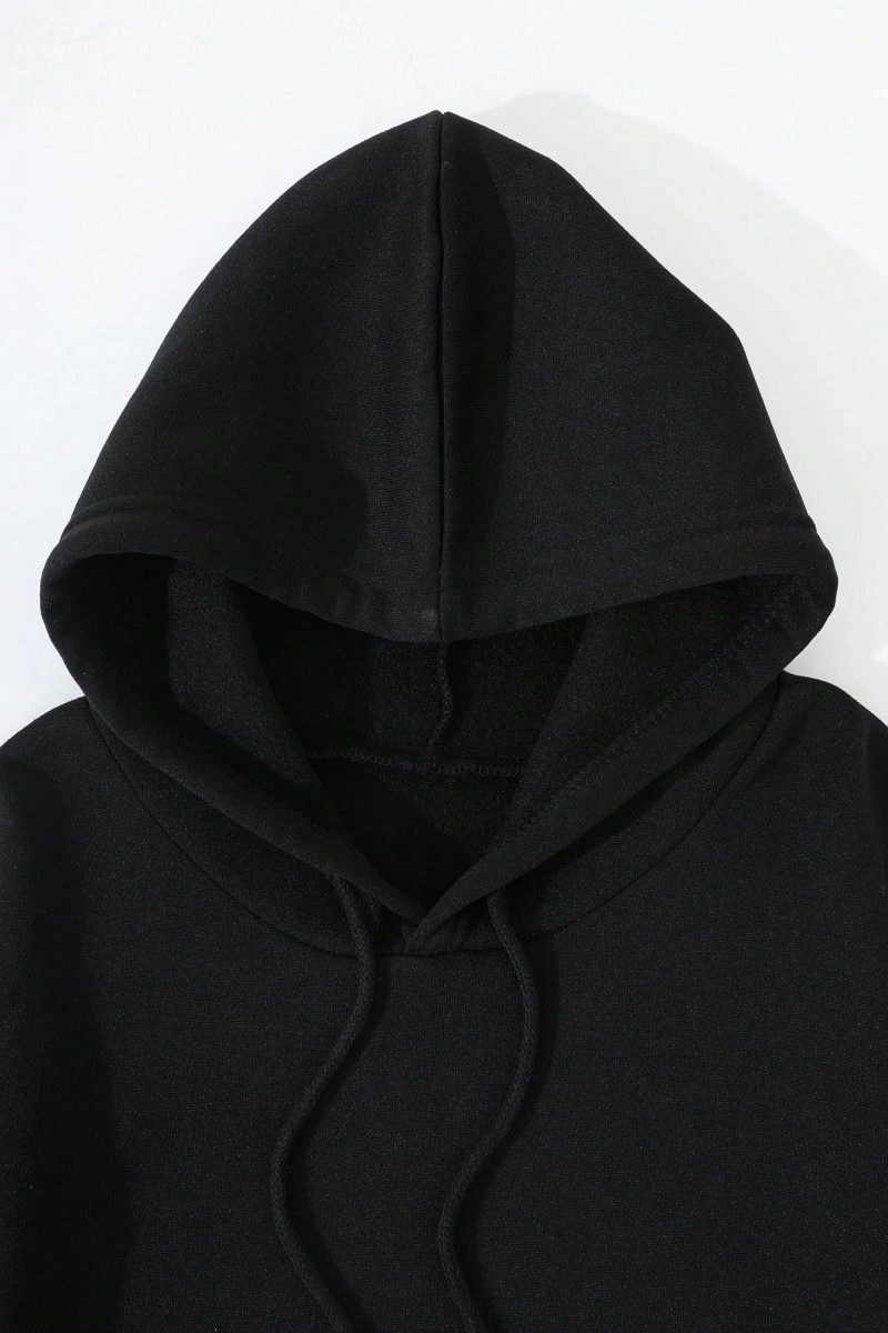 Kadın Kapşonlu Bağcıklı Sweatshirt ve Eşofman Altı Takımı