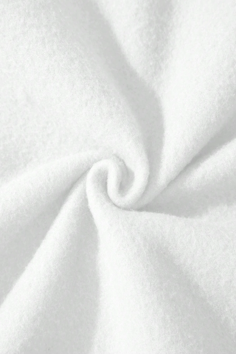 Kadın Mektup Baskılı Sweatshirt Ve Eşofman Altı İki Parça Set
