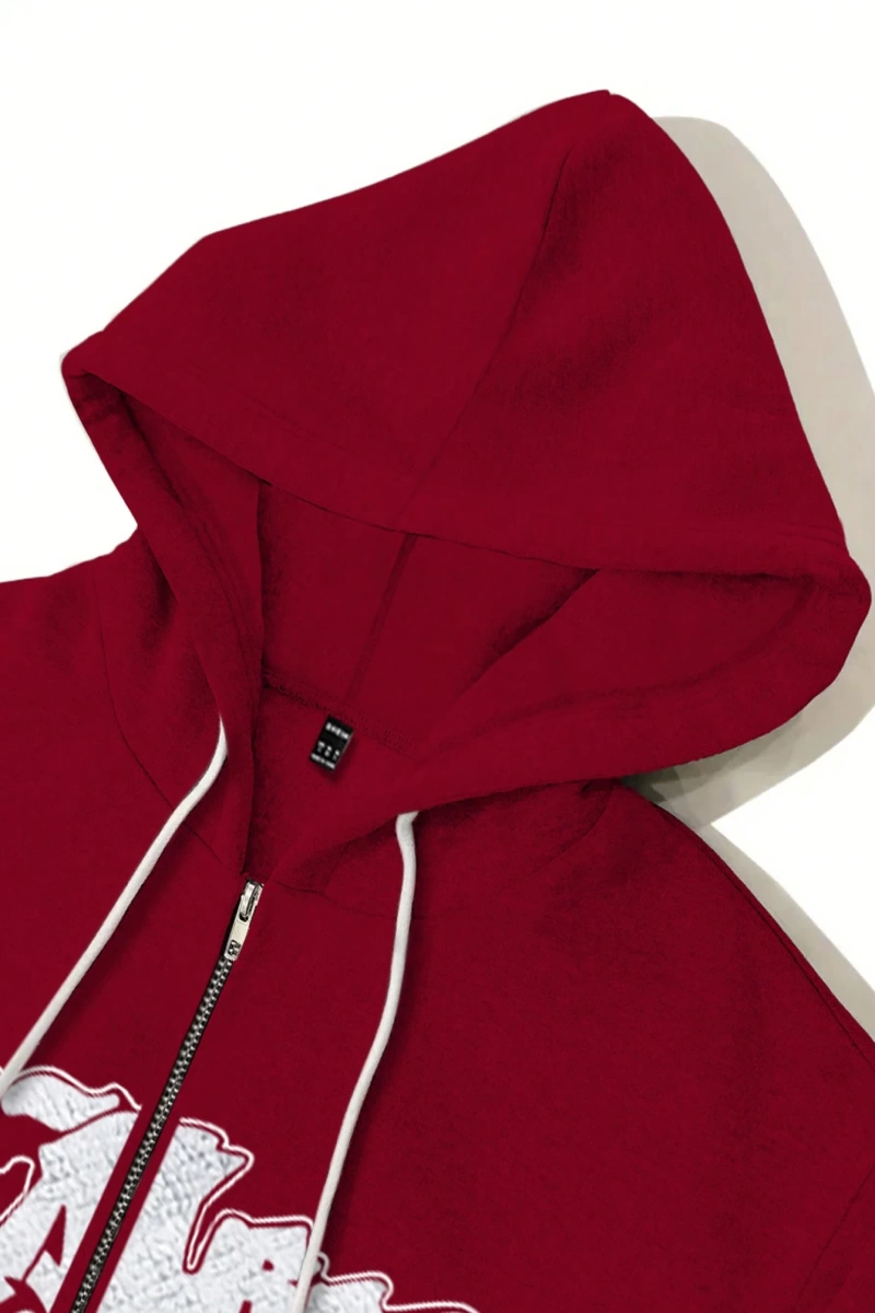 Kadın Moda Baskılı Uzun Kollu Kapşonlu, Uzun Kollu Üstler Model 5167
