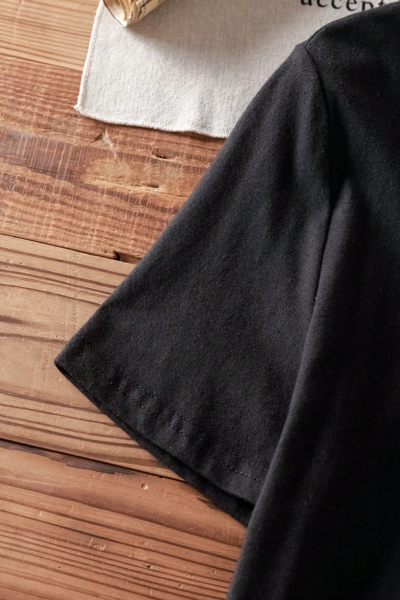 Kadın Moda Slogan Baskılı Kısa Kollu Yuvarlak Yaka Günlük Tişört