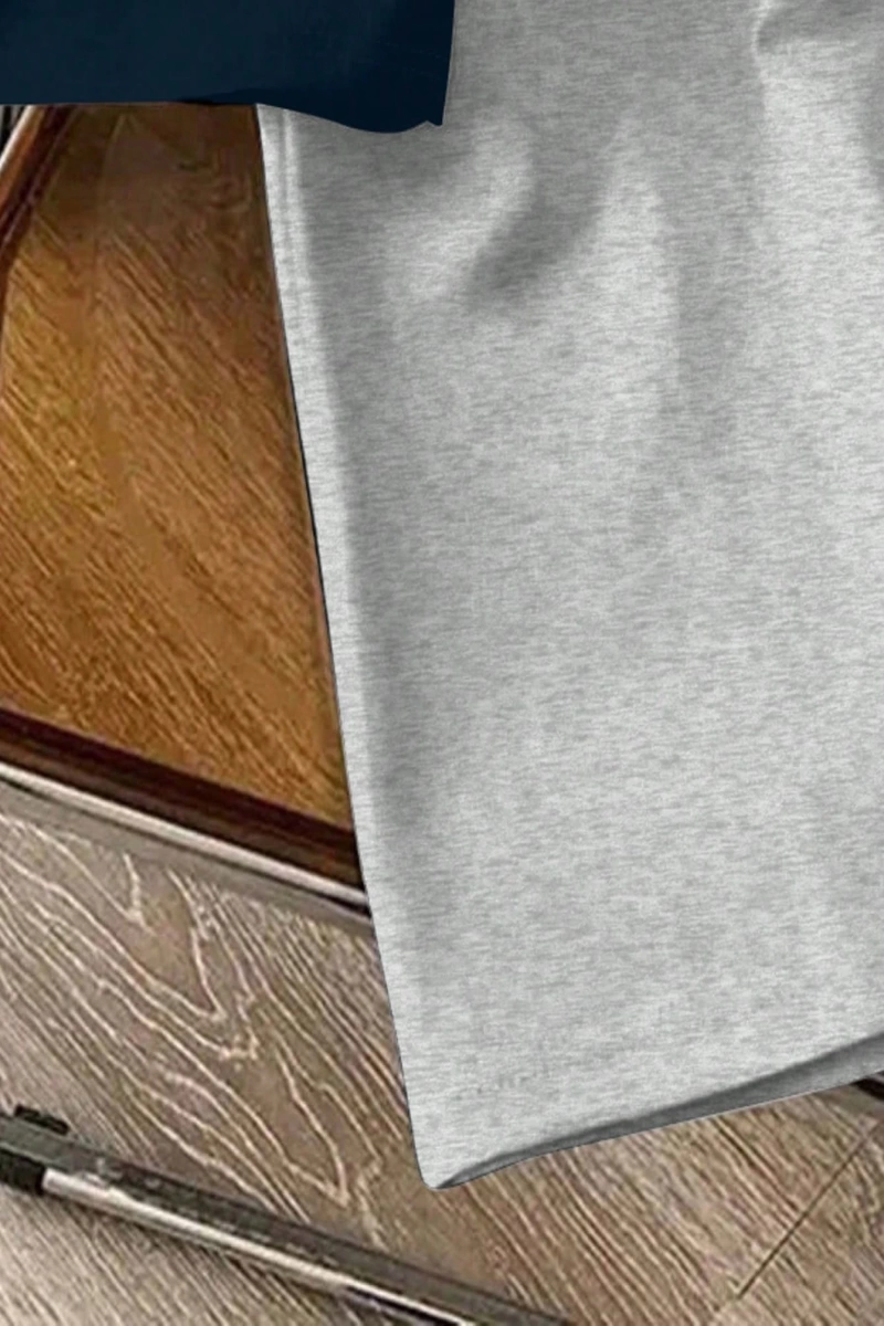 Kadın Rahat Minimalist Kedi Grafik Yuvarlak Yaka Kısa Kollu Bol Kesim Tişört, Ya