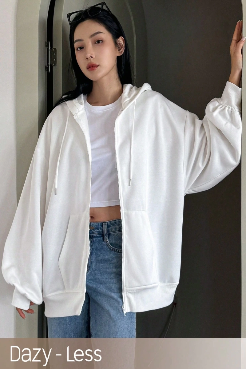 Kadın Renk Bloklu Bağcıklı Yaka Termal Astarlı Kapşonlu Sweatshirt, Uzun Kollu Üstler Model 5196