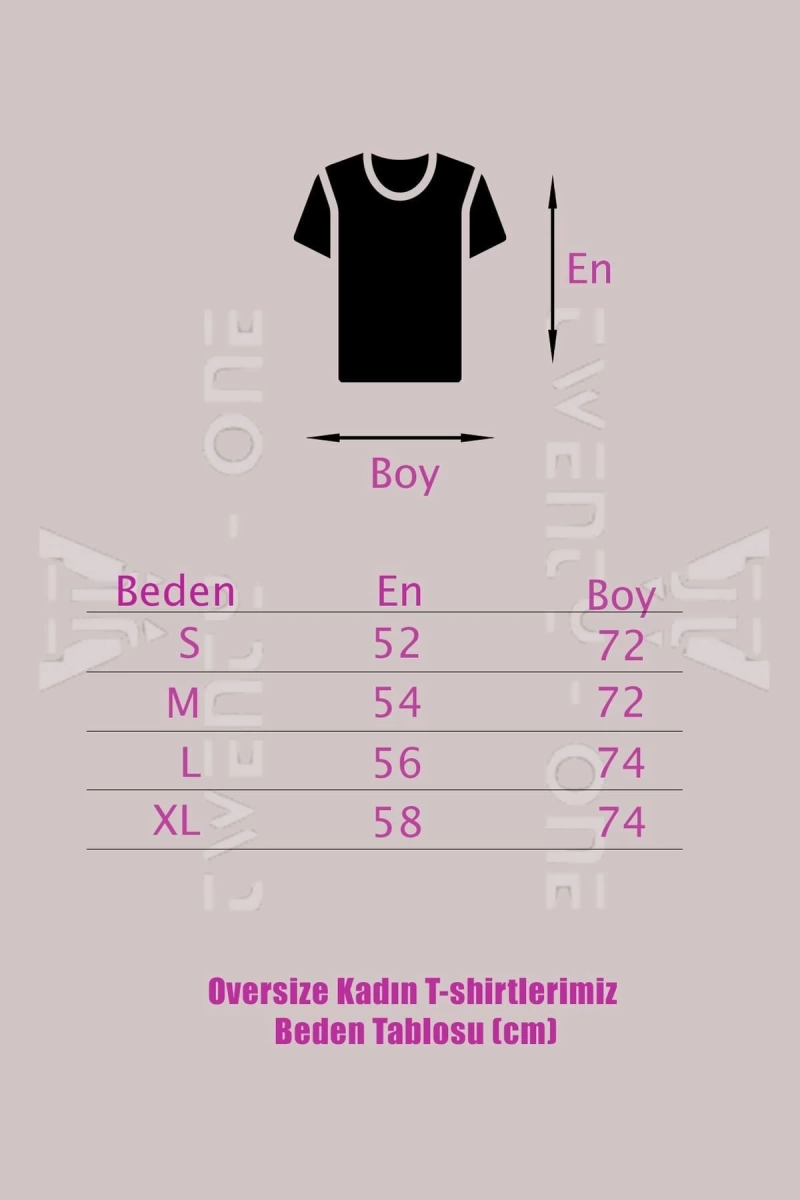 Kadın Shut Up Beyaz Baskılı Oversize Tshırt