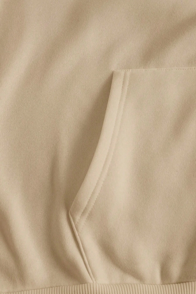 Kadın Sonbahar Ve Kış Mektup Baskılı Fermuarlı Pat Uzun Kollu Kapşonlu Sweatshirt, Uzu Model 5132