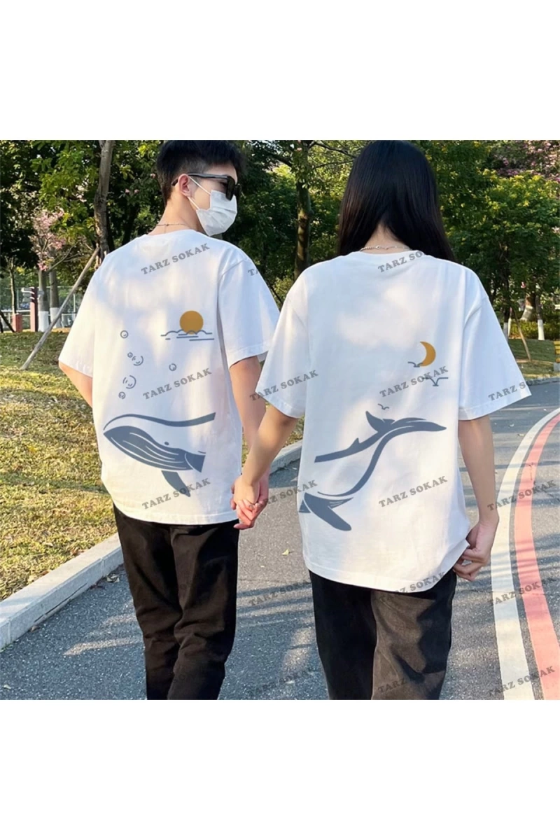 Kadın  T-Shirt Beyaz