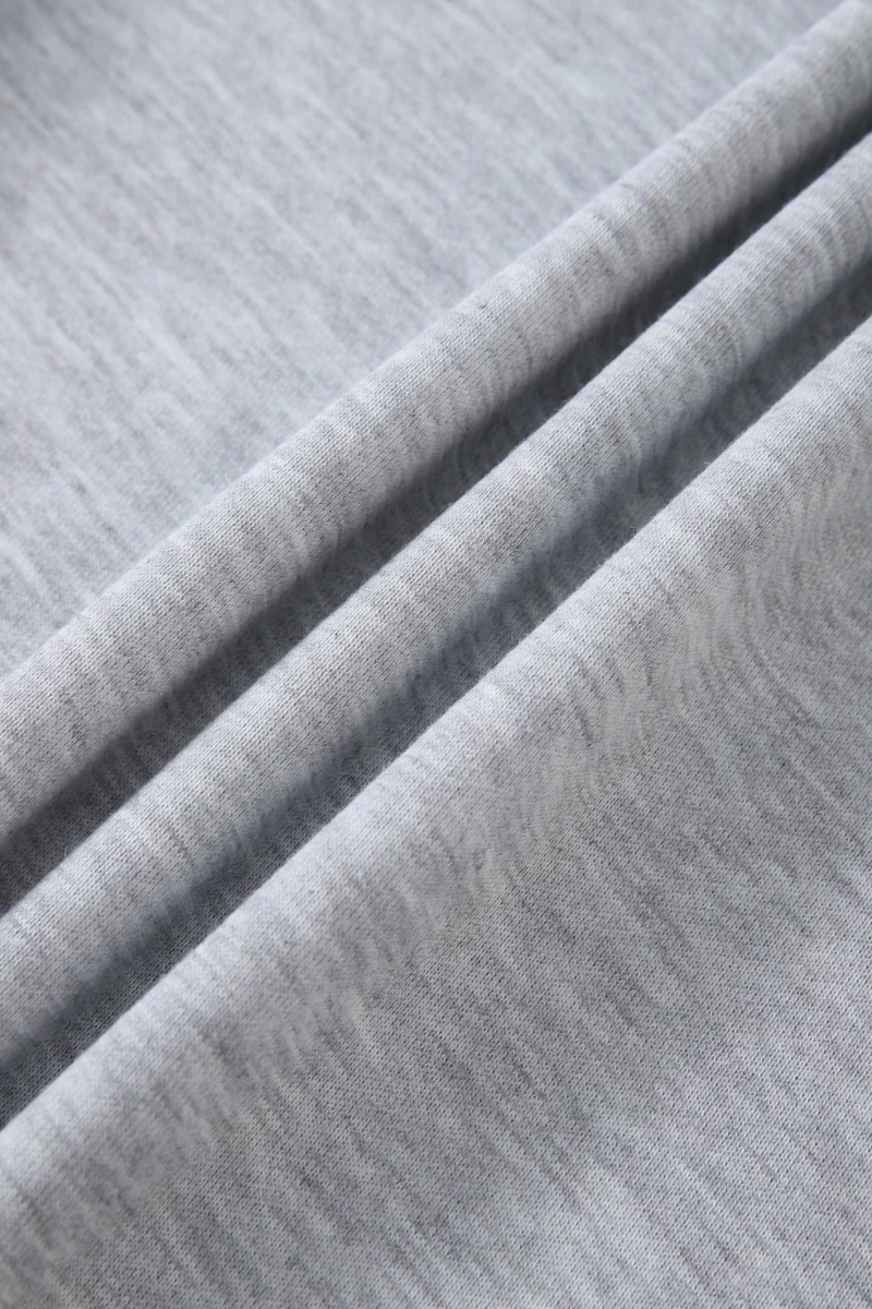 Kapşonlu İki Parça Moda Sıcak Artı Polar Yuvarlak Yaka Sweatshirt + Spor Eşofman Altı Basit H