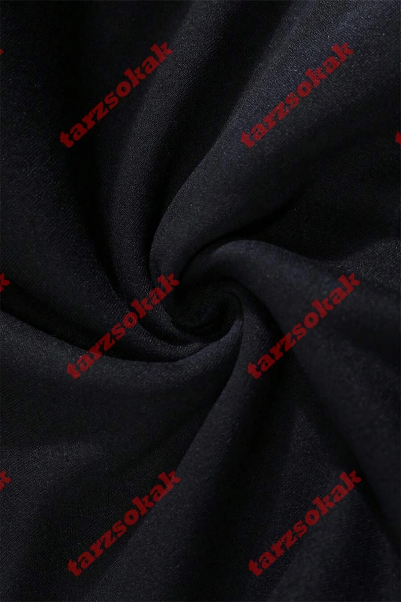 Kapşonlu Sweatshirt Siyah  A HARFİ  İSME Özel Tasarım