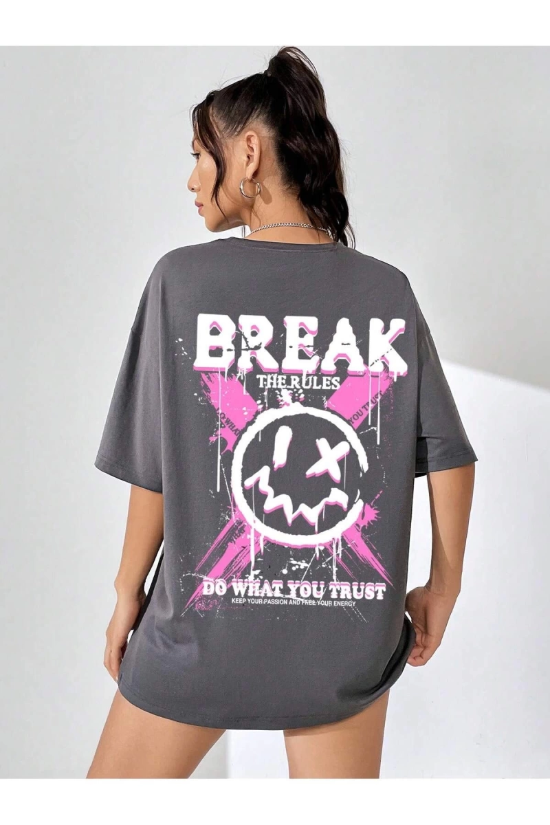 Karikatür ve Grafik Tasarım Oversize T-shirt