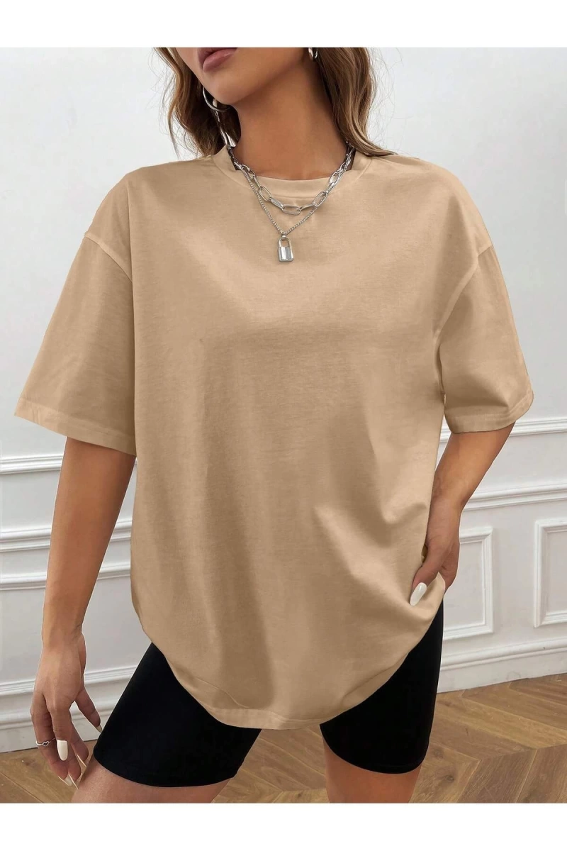 Karikatür ve Grafik tasarım Oversize T-shirt Cartoon/Letter serisi kod160