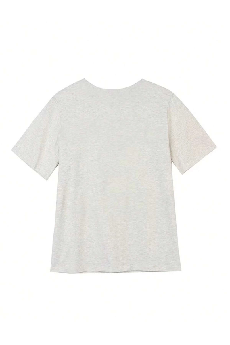 Karikatür ve Grafik tasarım Oversize T-shirt Cartoon/Letter serisi kod167