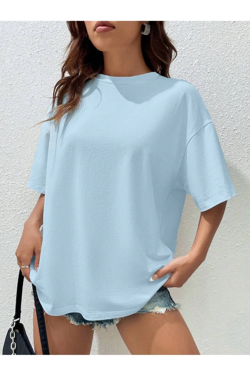 Karikatür ve Grafik tasarım Oversize T-shirt Cartoon/Letter serisi kod183