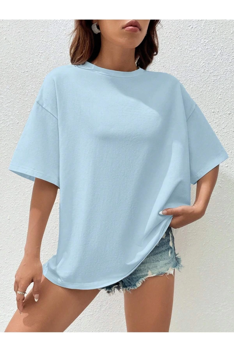 Karikatür ve Grafik tasarım Oversize T-shirt Cartoon/Letter serisi kod183
