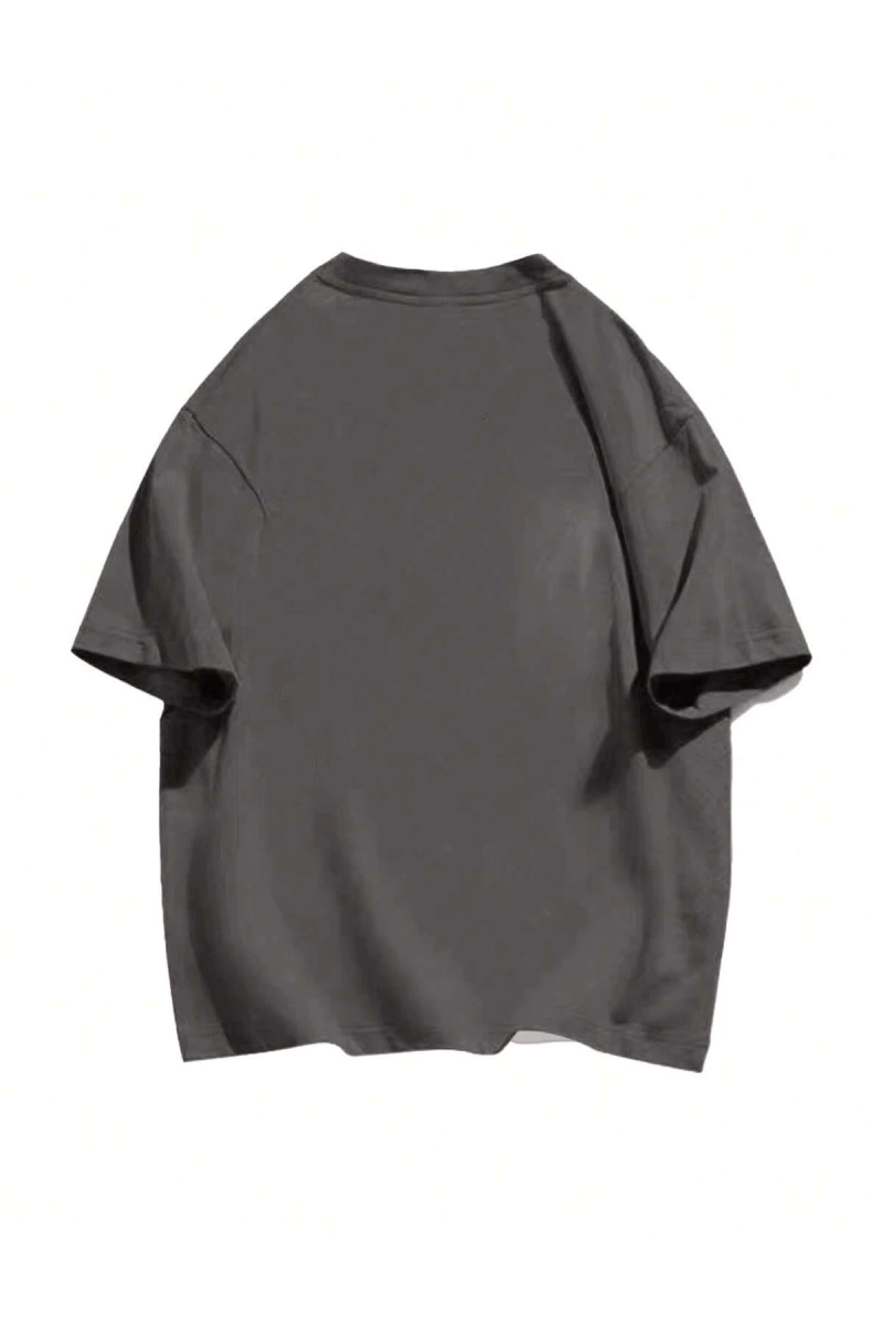 Karikatür ve Grafik tasarım Oversize T-shirt Cartoon/Letter serisi kod350