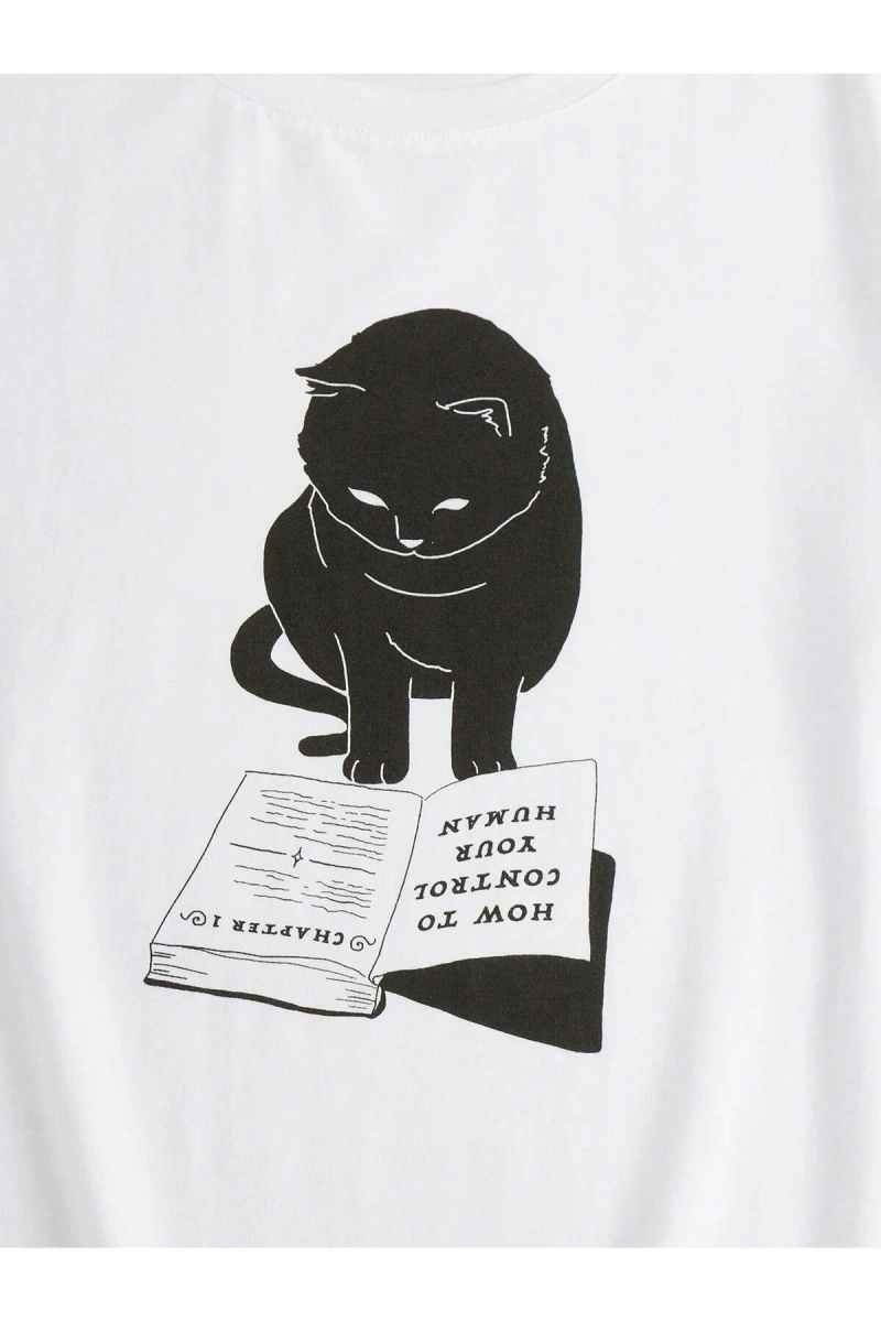 Karikatür ve Grafik tasarım Oversize T-shirt Cartoon/Letter serisi kod401