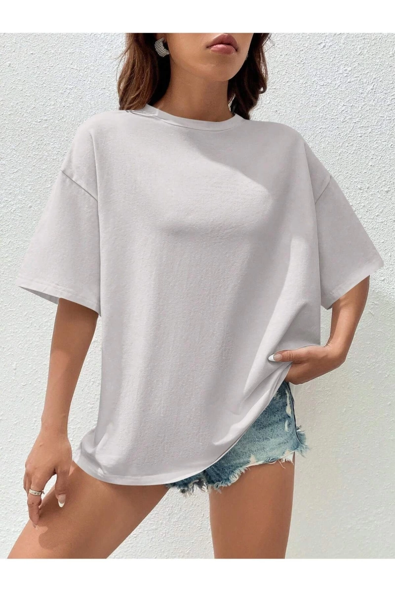 Karikatür ve Grafik tasarım Oversize T-shirt Cartoon/Letter serisi kod440
