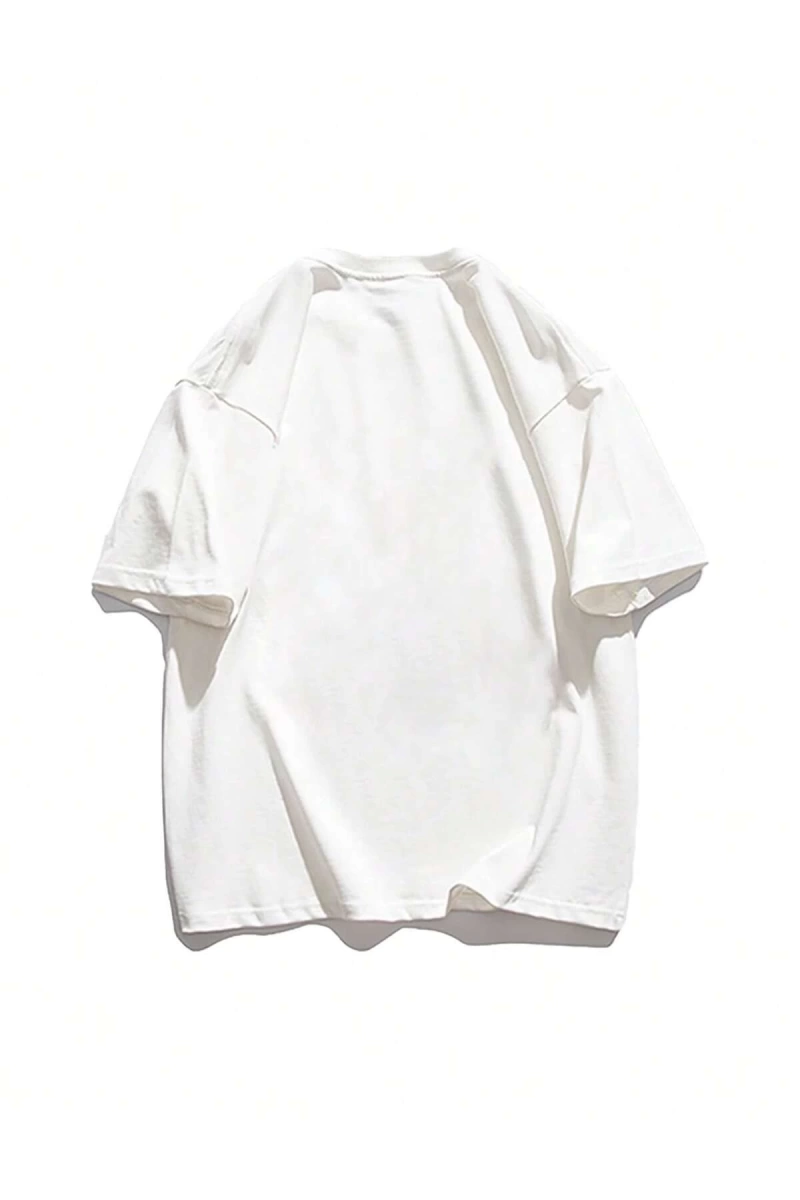 Karikatür ve Grafik tasarım Oversize T-shirt Cartoon/Letter serisi kod478