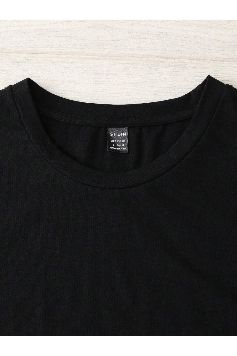 Karikatür ve Grafik tasarım Oversize T-shirt Cartoon/Letter serisi kod549