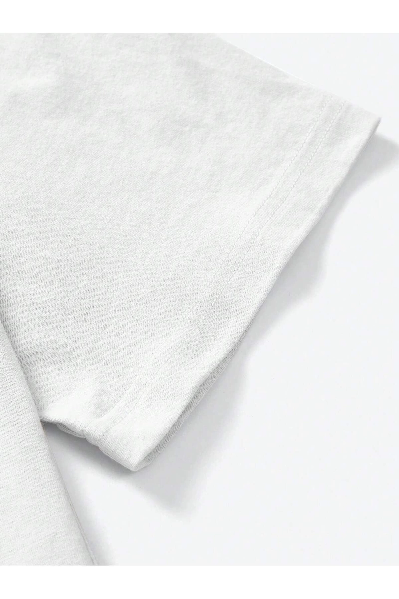 Karikatür ve Grafik tasarım Oversize T-shirt Cartoon/Letter serisi kod604