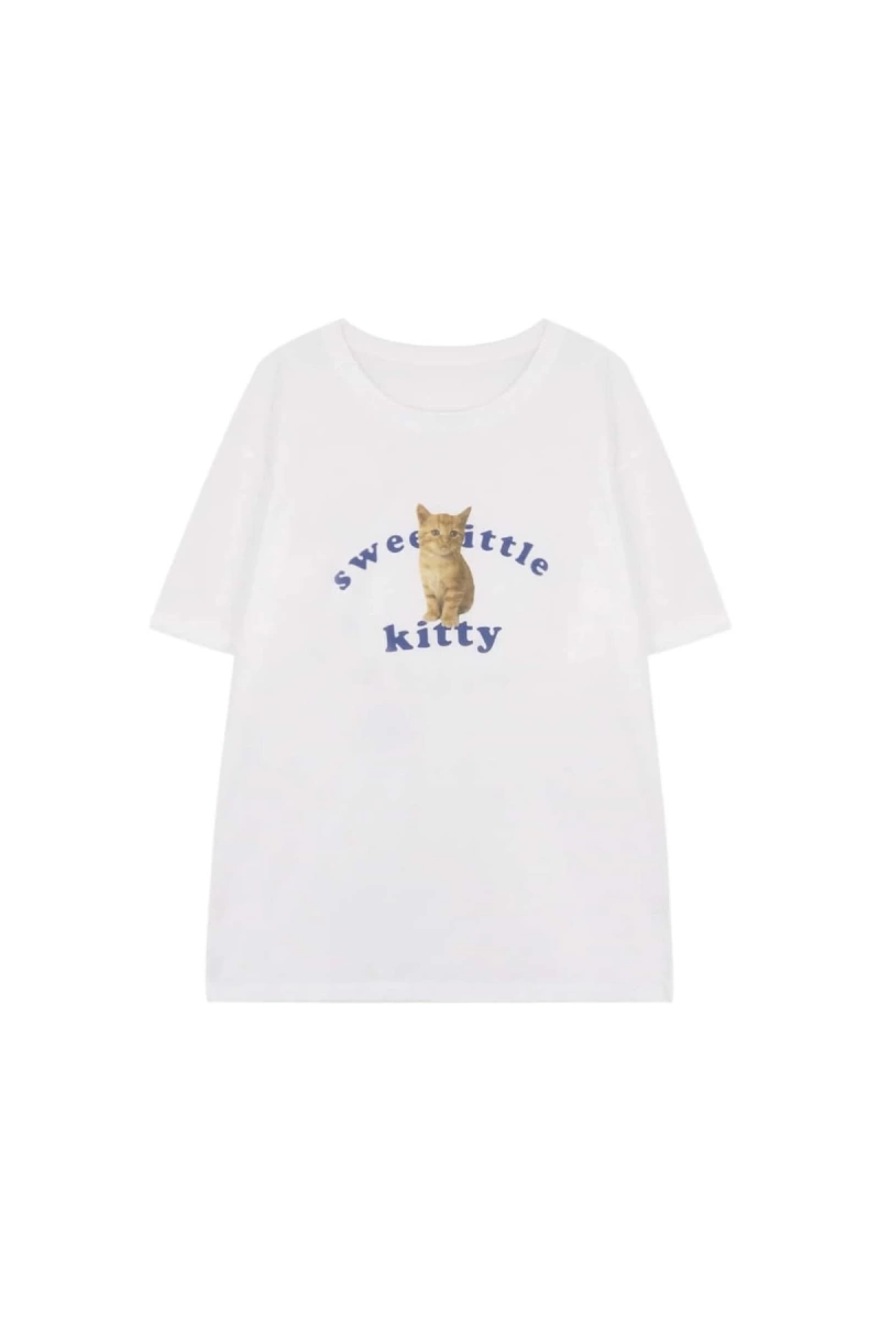 Karikatür ve Grafik tasarım Oversize T-shirt Cartoon/Letter serisi kod639