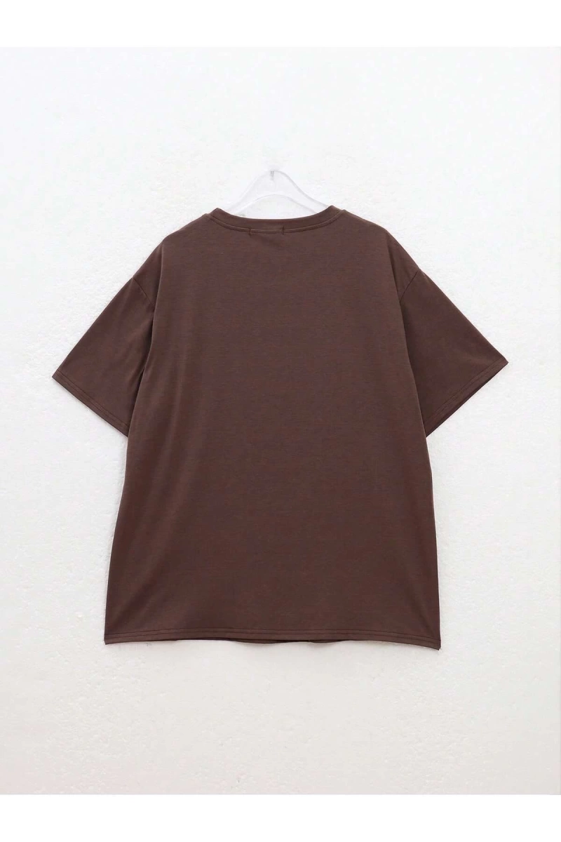 Karikatür ve Grafik tasarım Oversize T-shirt Cartoon/Letter serisi kod648