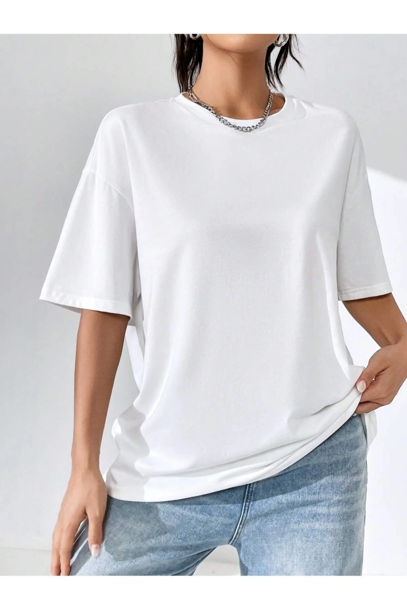 Karikatür ve Grafik tasarım Oversize T-shirt Cartoon/Letter serisi kod737